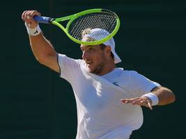 tennisturnier in wimbledon: struff überrascht – erstmals im achtelfinale